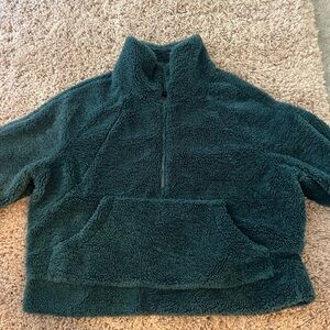 Scuba Oversized Fleece Funnel Neck